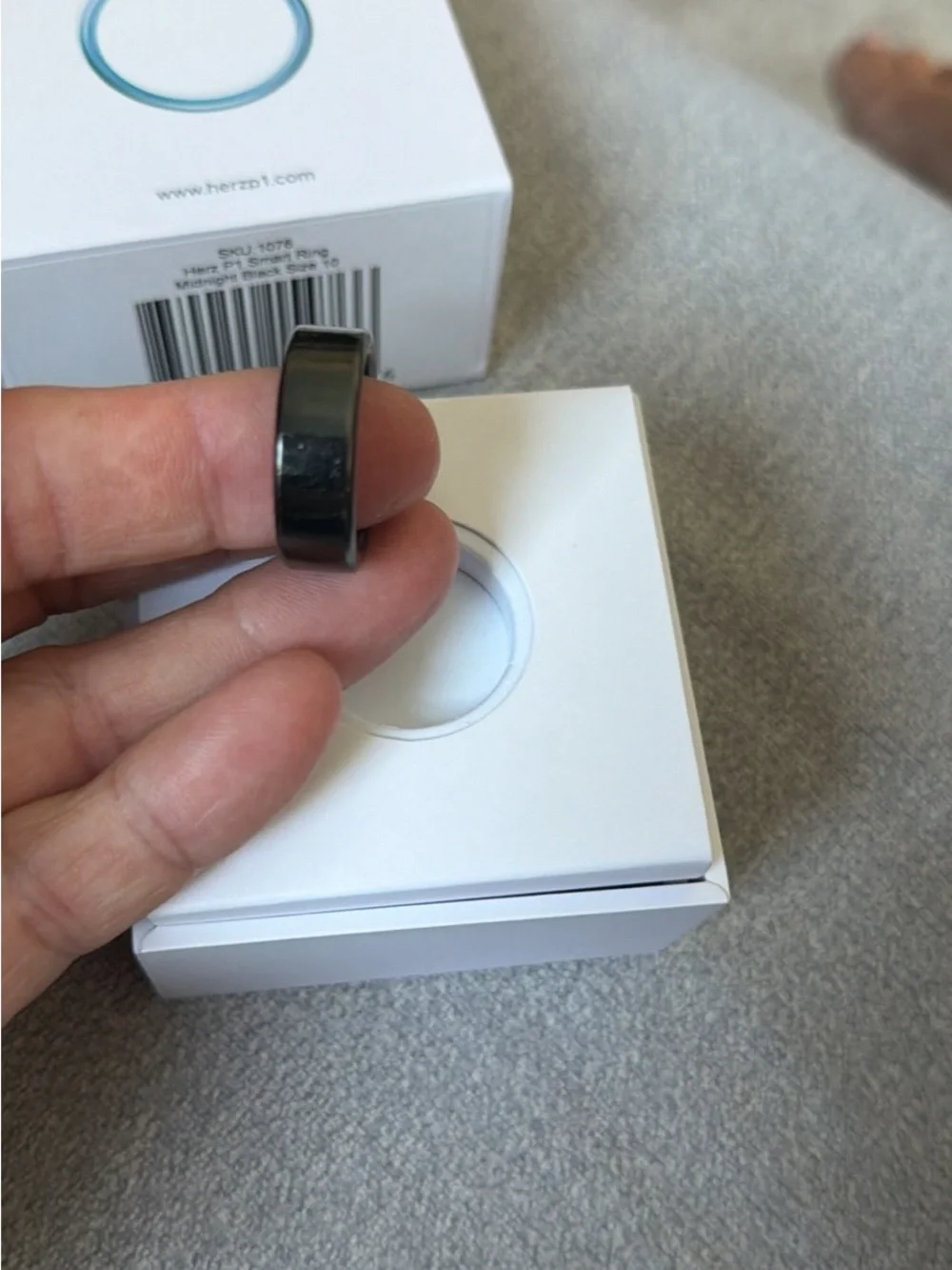 P1 Smart Ring (black) -